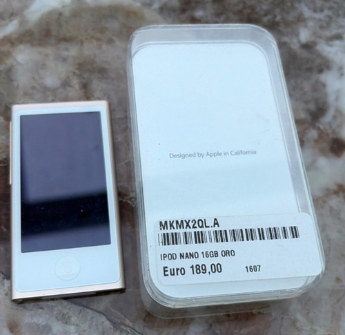 Ipod nano 16gb oro